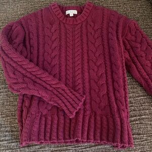 J. Crew Women's Cable Knit Sweater